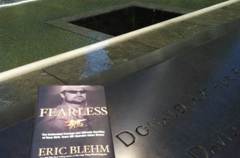 Eric Blehm at Ground Zero