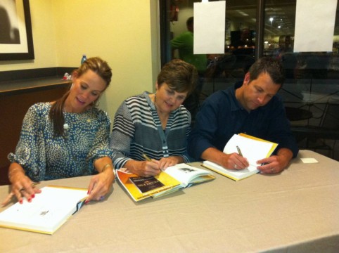 Eric Blehm_Fearless booksigning 2 with Brown family